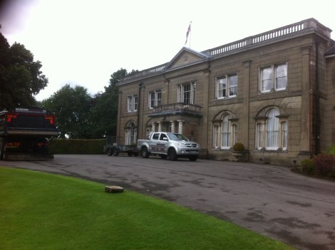 driveway tar and chip surface dressing Hampshire